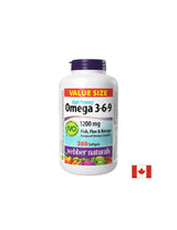 В подкрепа на имунитета, зрението и мозъчната функция-Omega 3-6-9, 1200 mg x 280 Softgel капсули