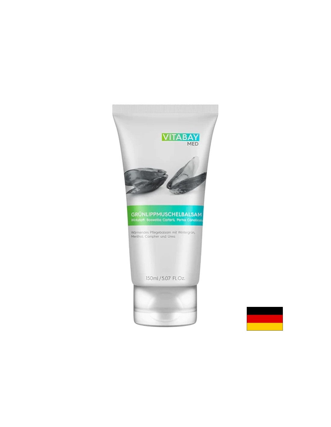 Поддържащи кости, стави и мускули - балсам от миди и етерични масла, 150 ml