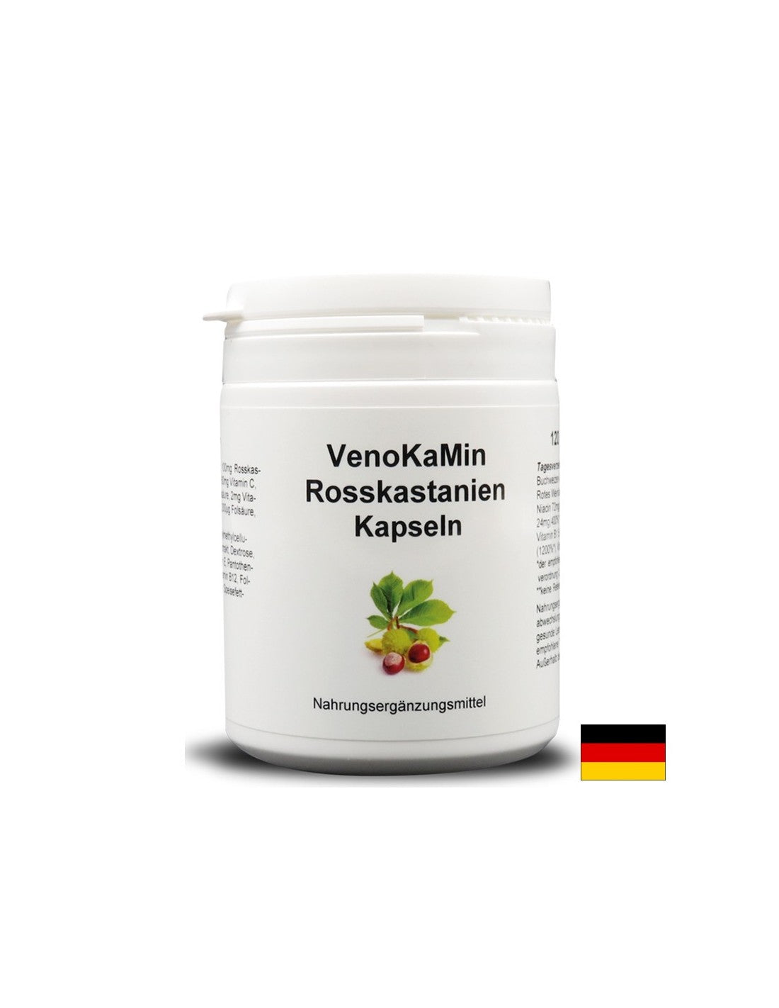 VenoKaMin Rosskastanien - Кестен - Формула против разширени вени, 120 капсули <tc>Karl Minck</tc>