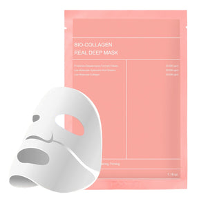 Korean Face Mask with Bio-Collagen, Hyaluronic Acid, Ceramides and Peptides – 1 box (4 pieces) - Nutra Best Europe