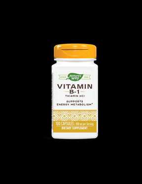 Vitamin B1 100 mg - 100 capsules - Nutra Best Europe