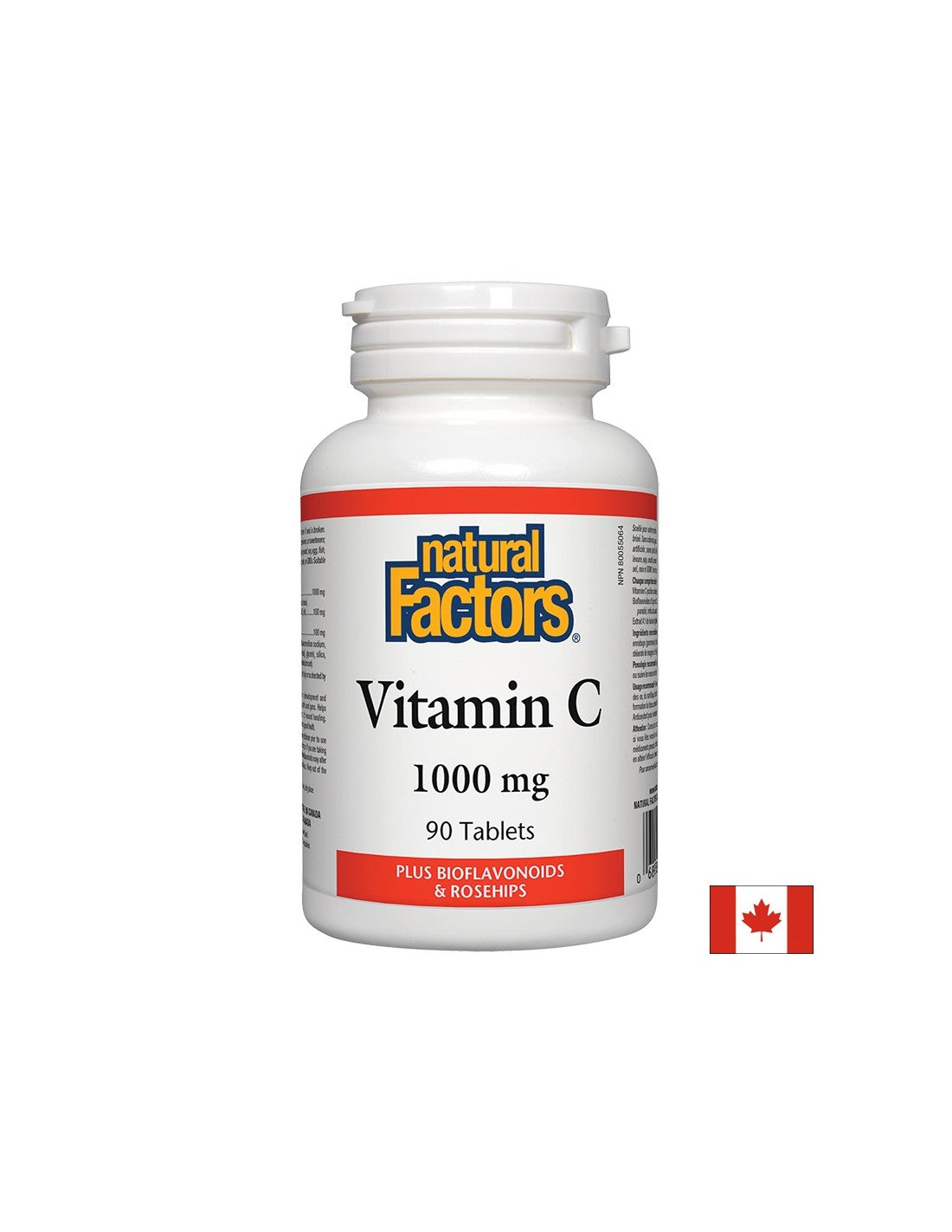 Vitamin C 1000 mg Bioflavonoids and Rosehips / Витамин С 1000 mg с шипка и биофлавони х 90 табл. <tc>Natural Factors</tc>