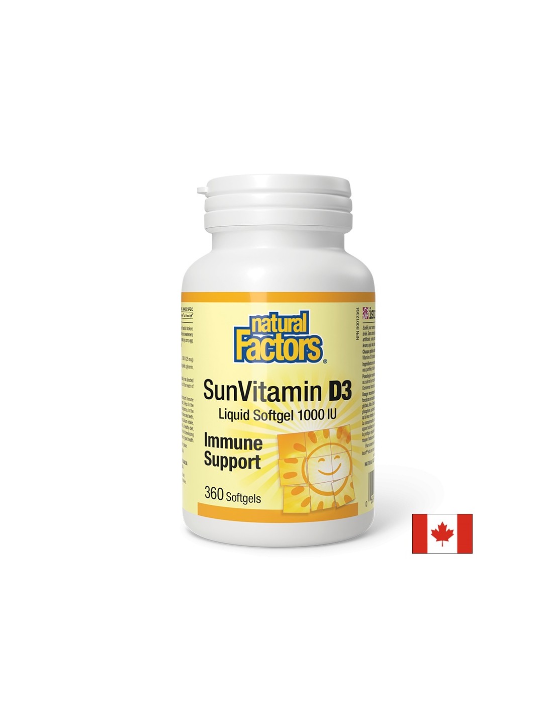 Sunvitamin D3 1000 IU - 360 гел капсули