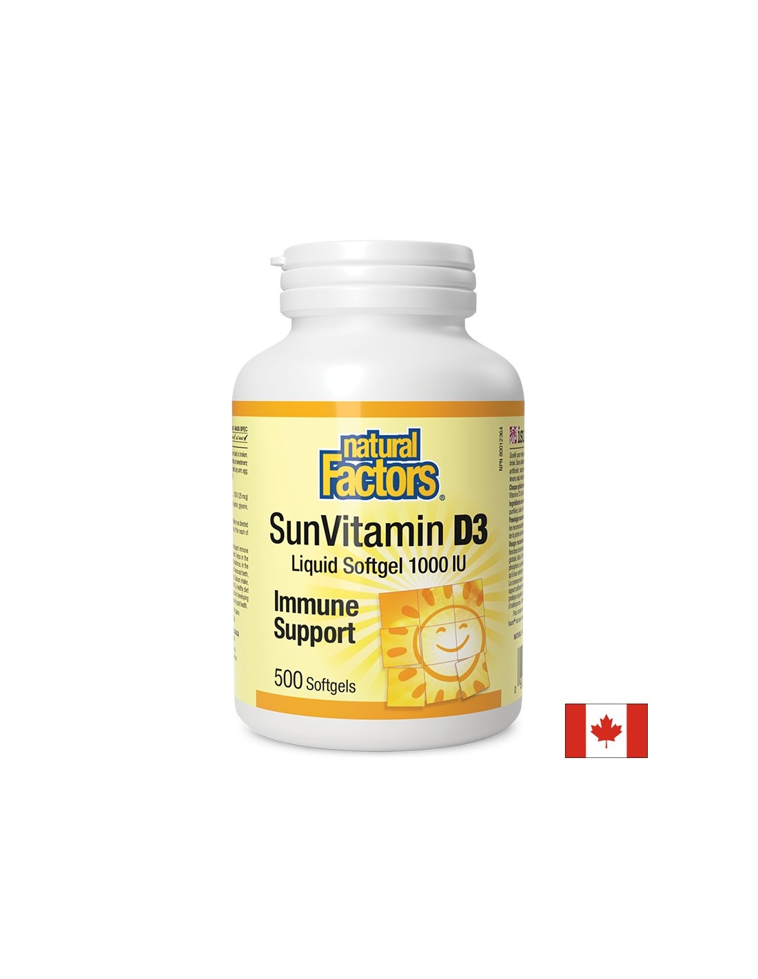 Sunvitamin D3 1000 IU - 500 гел капсули