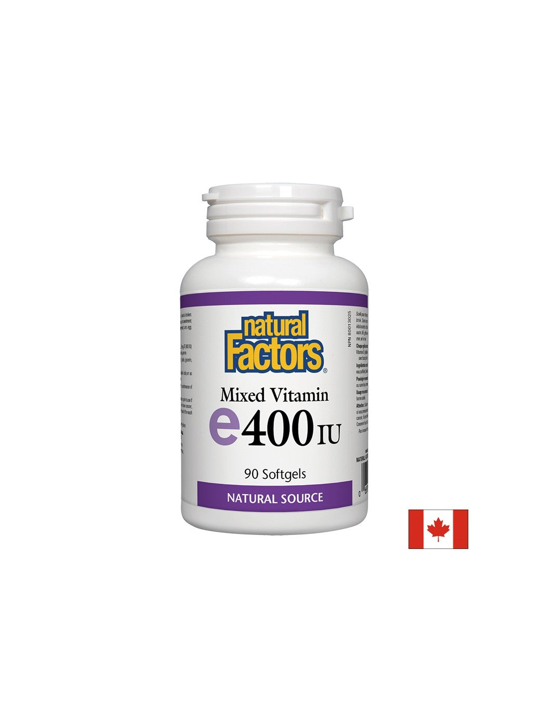 Витамин E 400 IU · Естествен източник 268 mg - 90 гел капсули