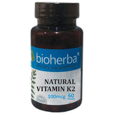Естествен витамин K2 100 mcg - 60 капсули