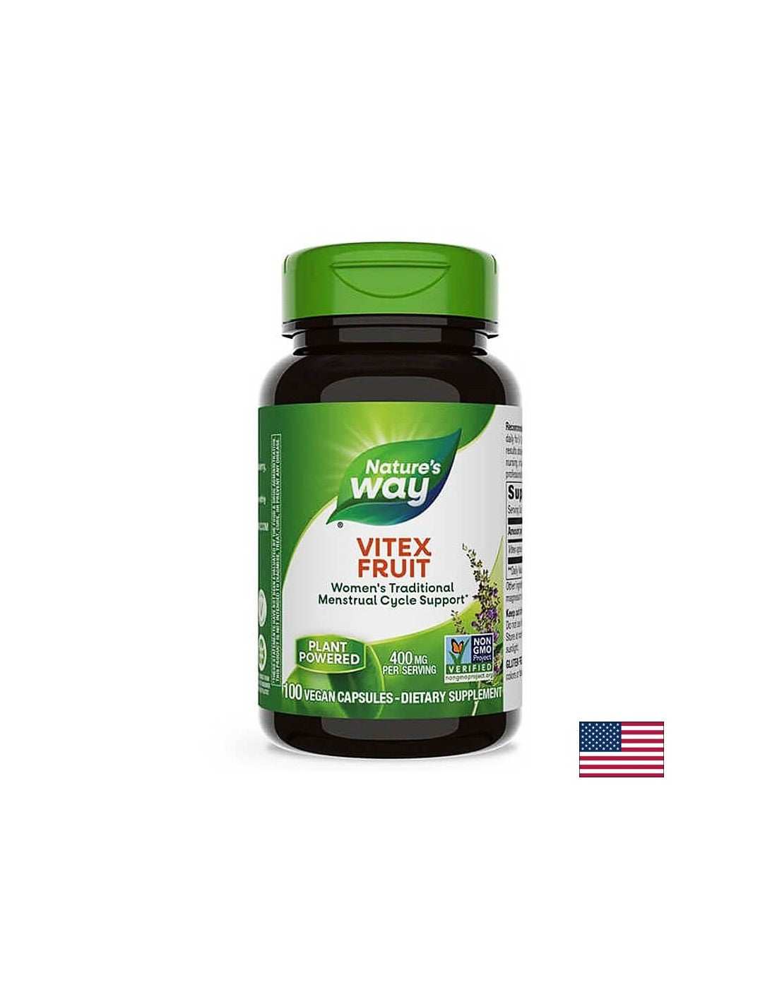 Vitex Fruit/ Vitex (Fruit) 400 mg x 100 капсули Пътят на природата