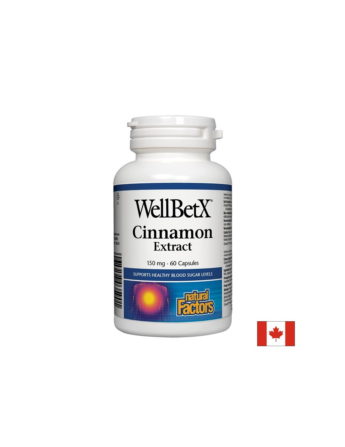 Wellbetx® екстракт от канела 150 mg - 60 капсули