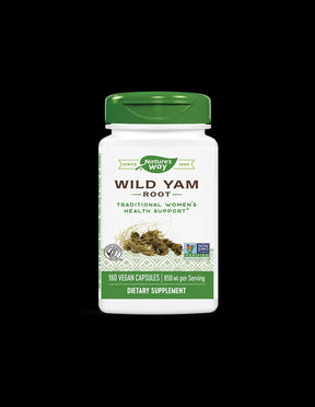 Wild Yam Root 425 mg - 180 capsules - Nutra Best Europe
