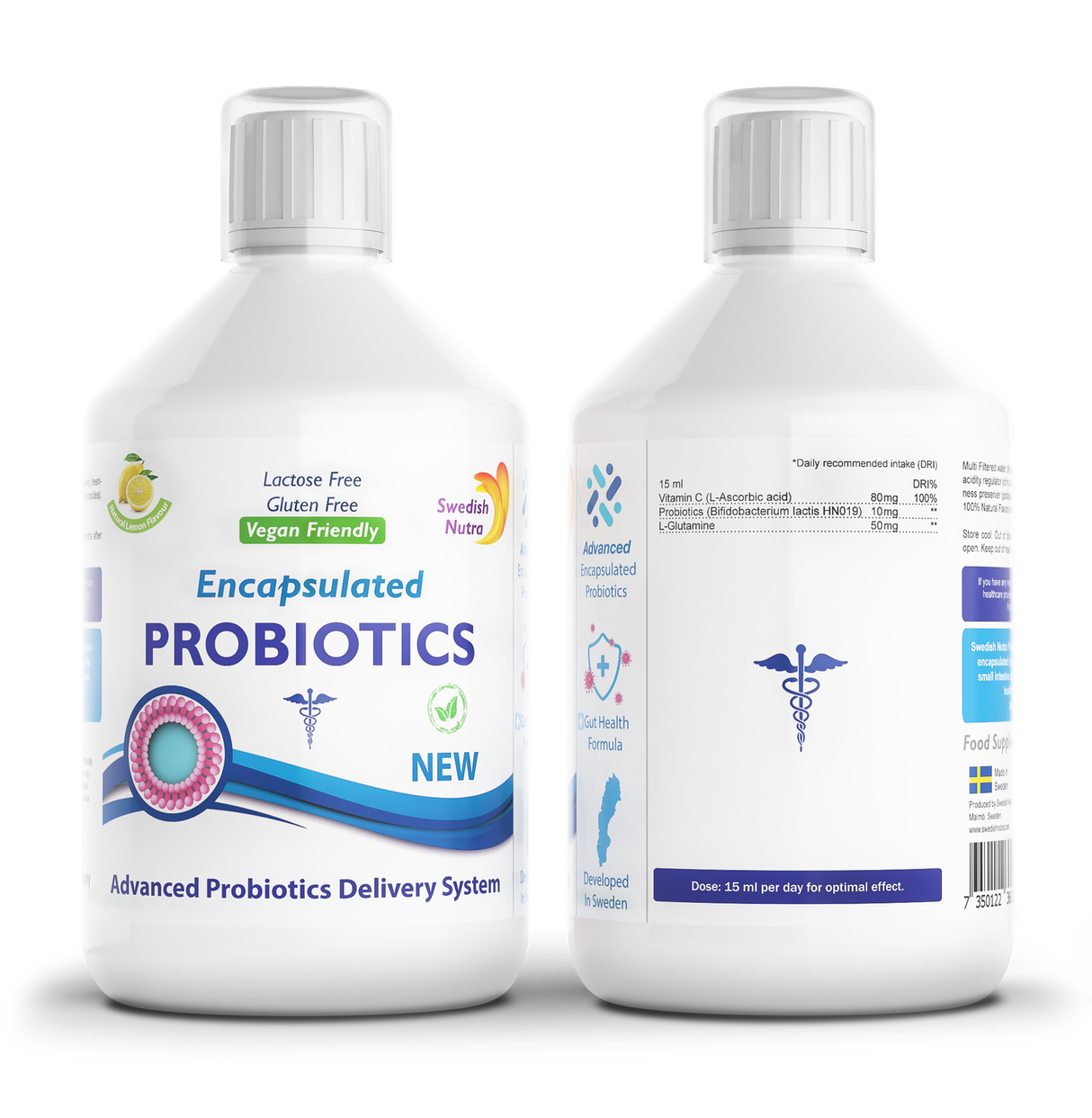 Течен пробиотик (микрокапсулиран) x 500ml (веган)