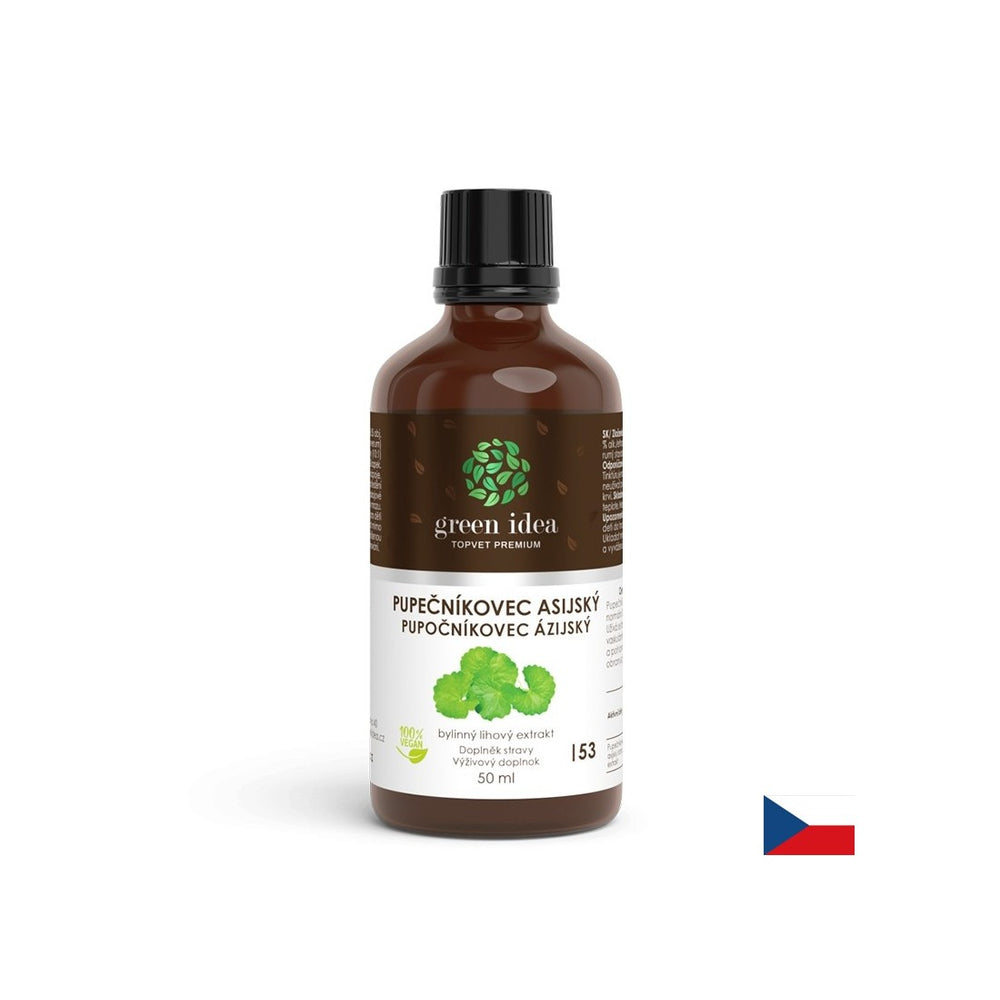 За кръвообращение, венозна система и мозък - gotu kola, 50 ml тинктура