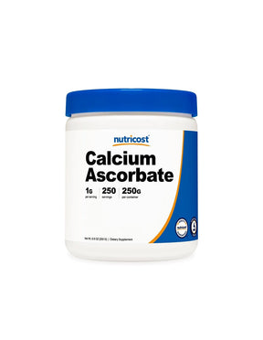 Healthy bones - Calcium ascorbate, powder 250 g - Nutra Best Europe