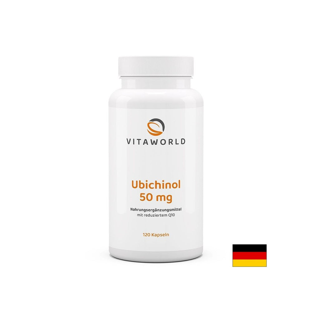 Здравословно сърце и енергия - Коензим Q10 (убихинол), 50 mg x 60 капсули