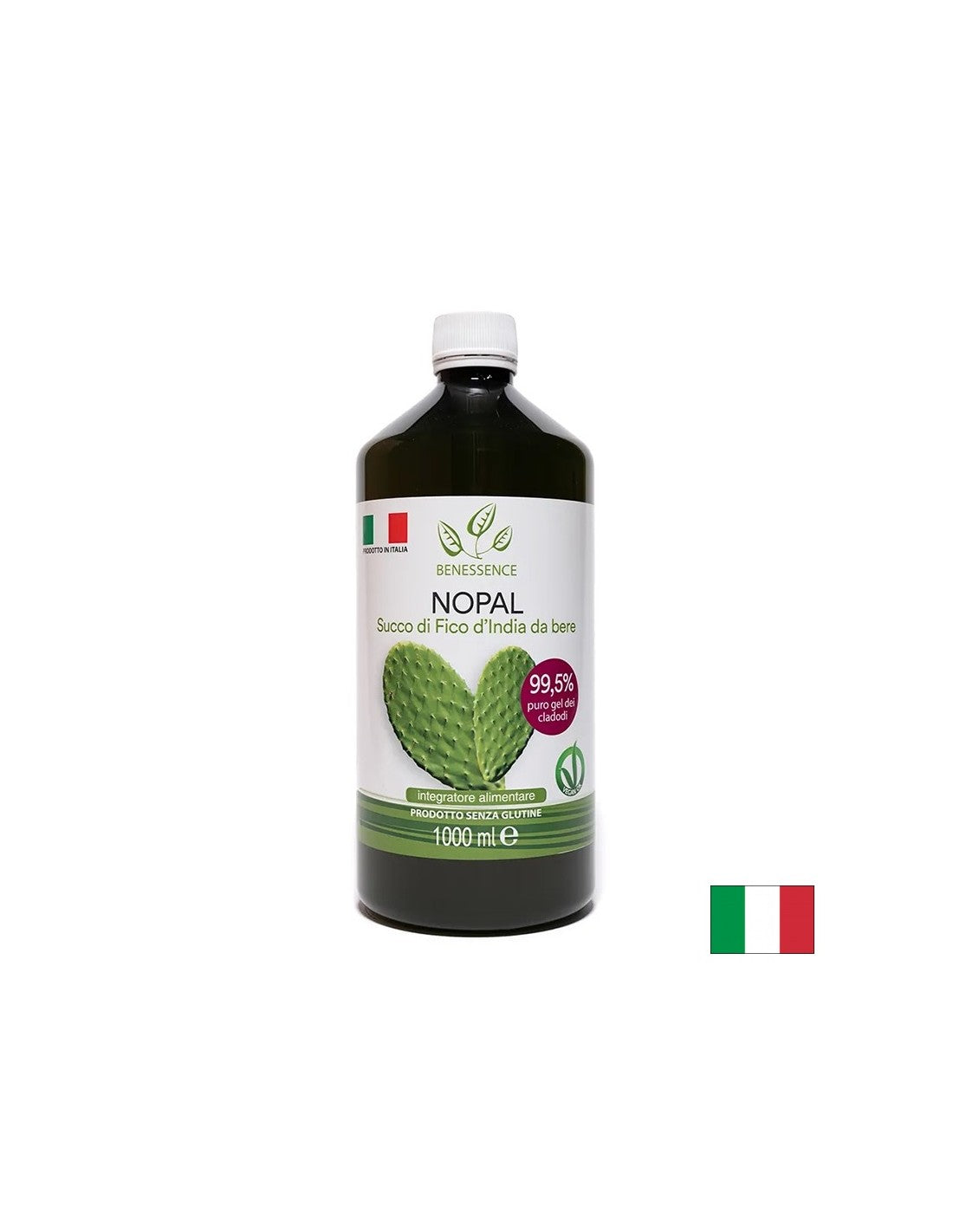 Nopal кактус сок (Opuntia/Prickly Pear) - за загуба на тегло, 1 литър, 12 дози