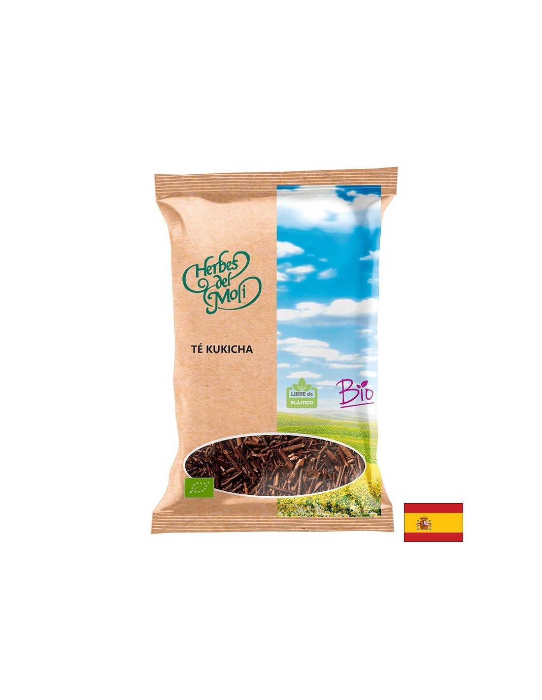 Зелен чай от Kukicha Bio, 35 g Herbes del Moli