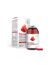 Желязо + фолиева киселина с витамини C, B6, B12, 500 мл <tc>Aura Herbals</tc>