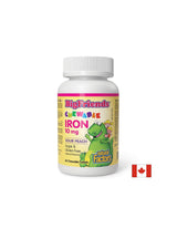 Big Friends® Chewable Iron 10 mg - 60 дъвчащи таблетки